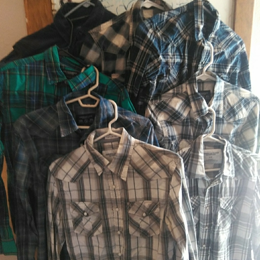 American Eagle Men's Shirts